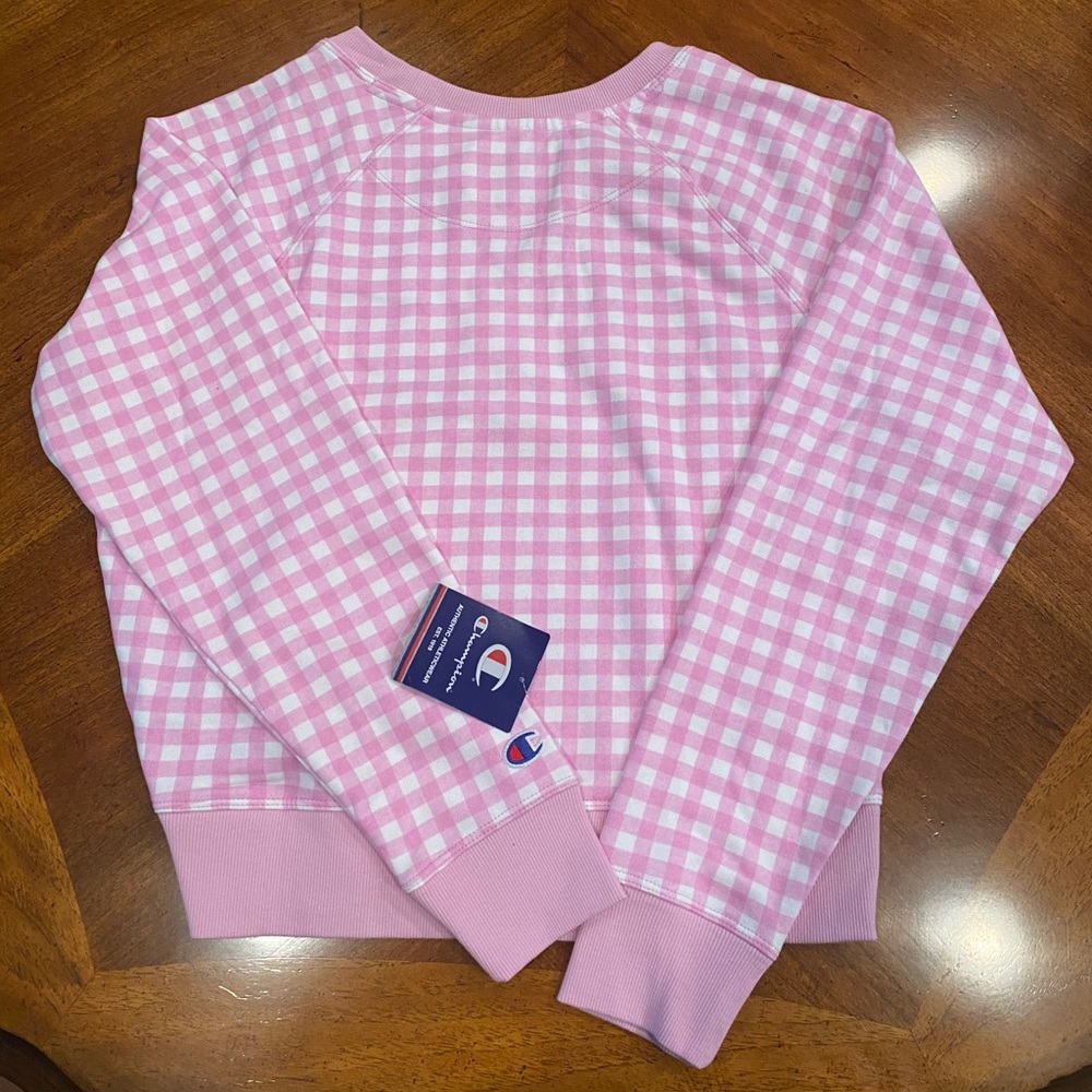 NWT Champion Campus French Terry Cropped S M - Picture 4 of 7